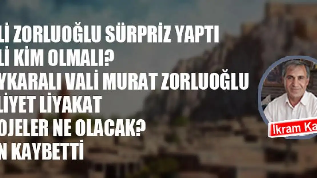 Vali Zorluoğlu sürpriz yaptı