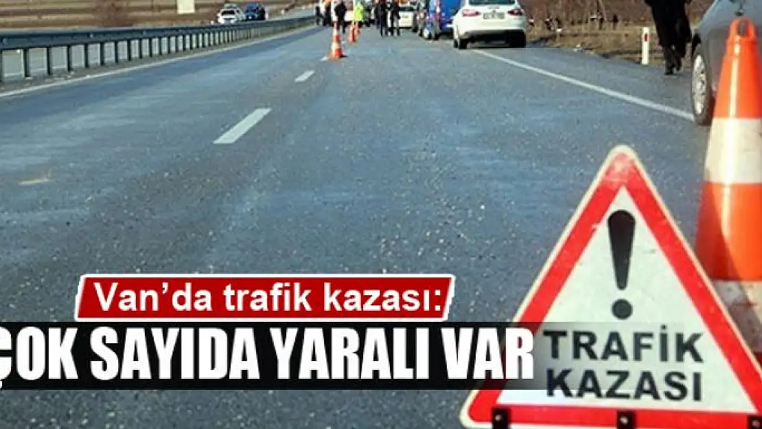 Van'da trafik kazası