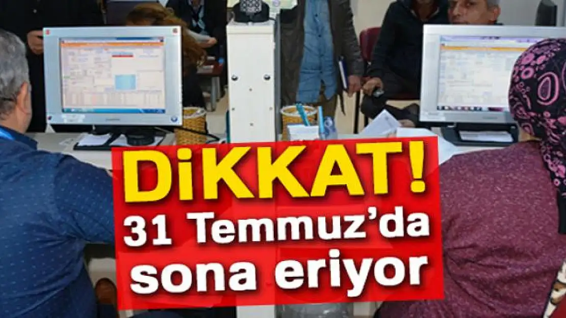 Vergi Borcu olanlar dikkat, süre 31 Temmuz'da sona eriyor