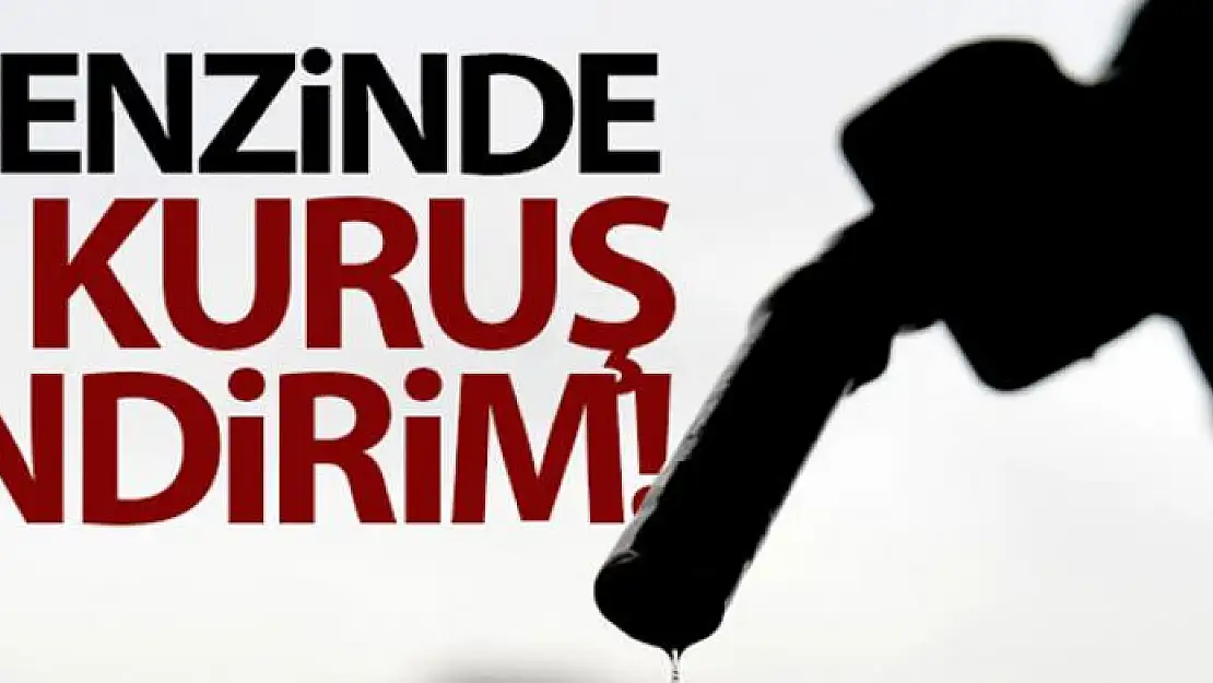 Benzine 5 kuruş indirim