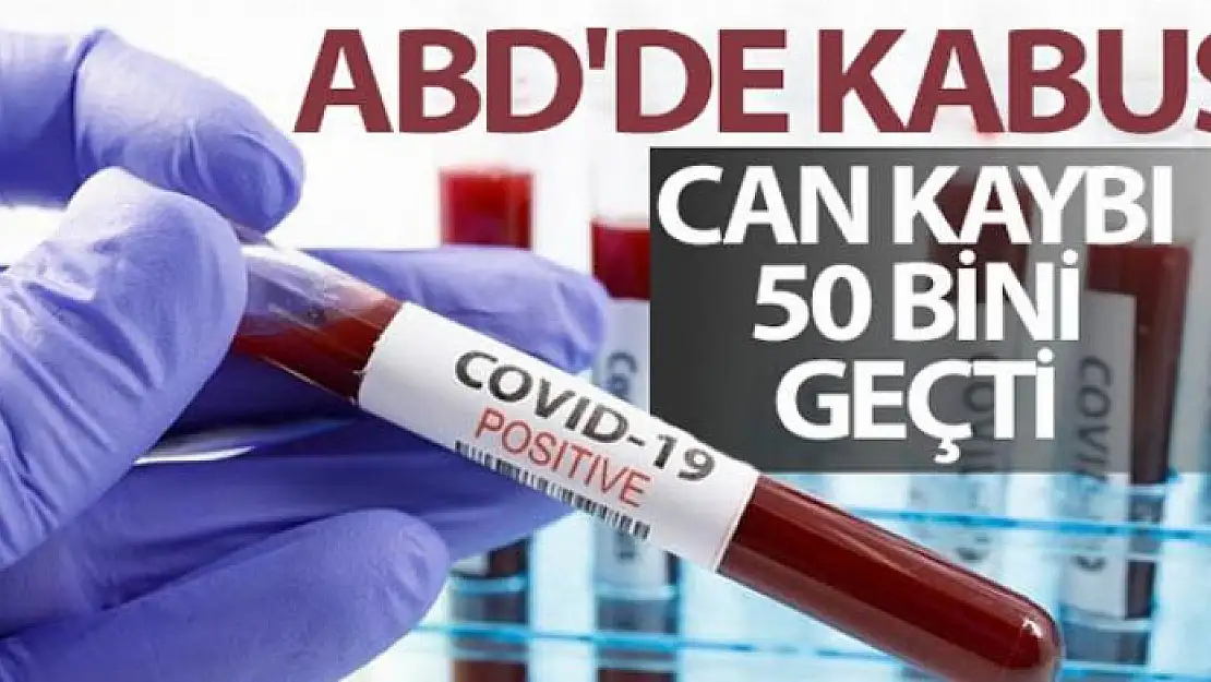 ABD'de Covid-19 nedeniyle can kaybı 50 bini geçti