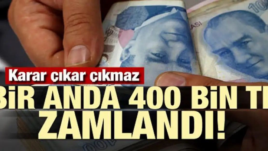 Karar çıktı! Fiyatı bir anda 400 bin TL'lik zamlandı