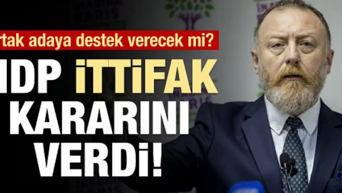 HDP adaylık kararını açıkladı!