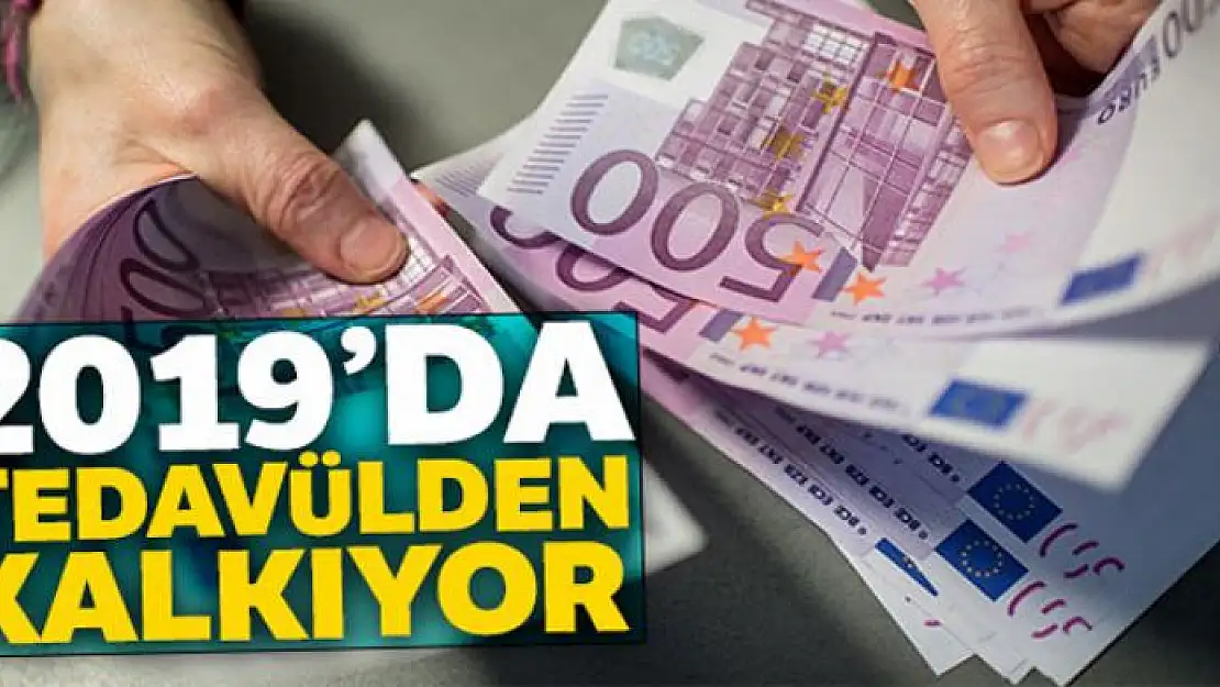 500 Euro Nisan 2019'da tedavülden kalkıyor