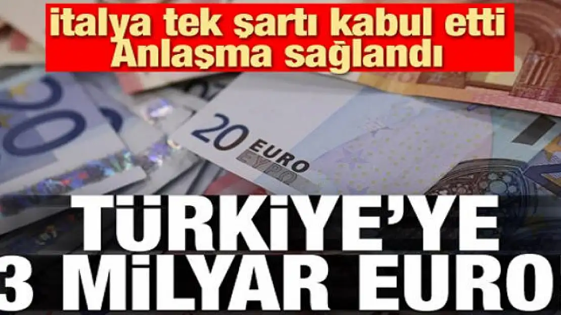 AB anlaştı! Türkiye'ye 3 milyar dolar