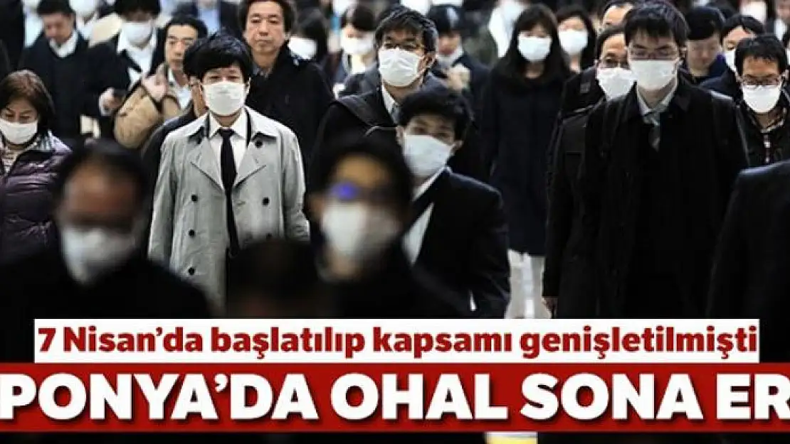 Japonya'da OHAL uygulaması sona erdi