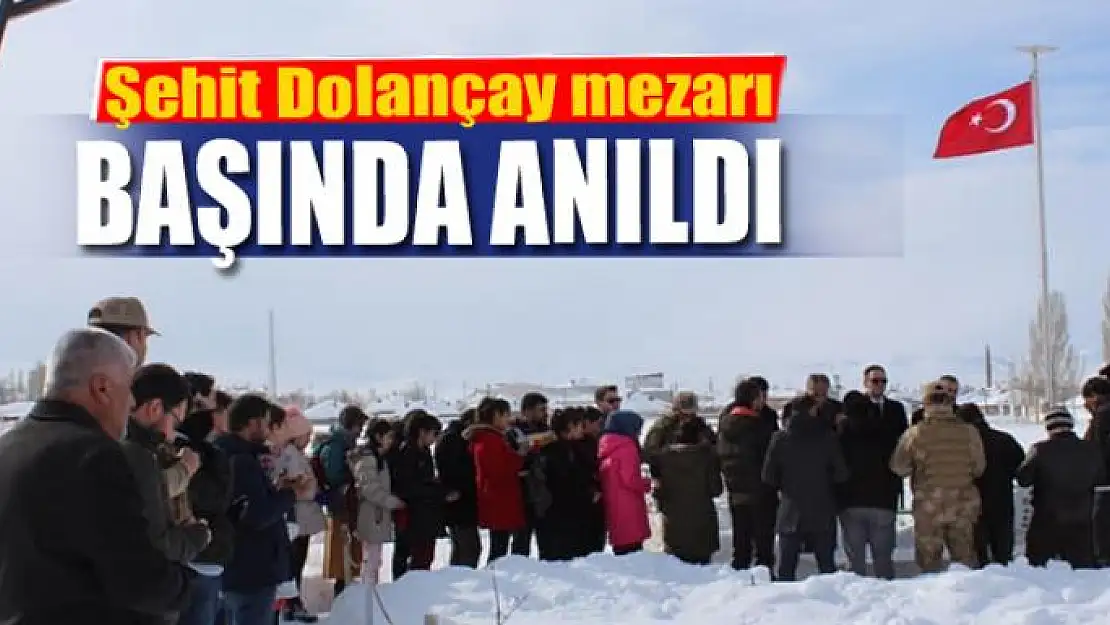 Şehit Dolançay mezarı başında anıldı