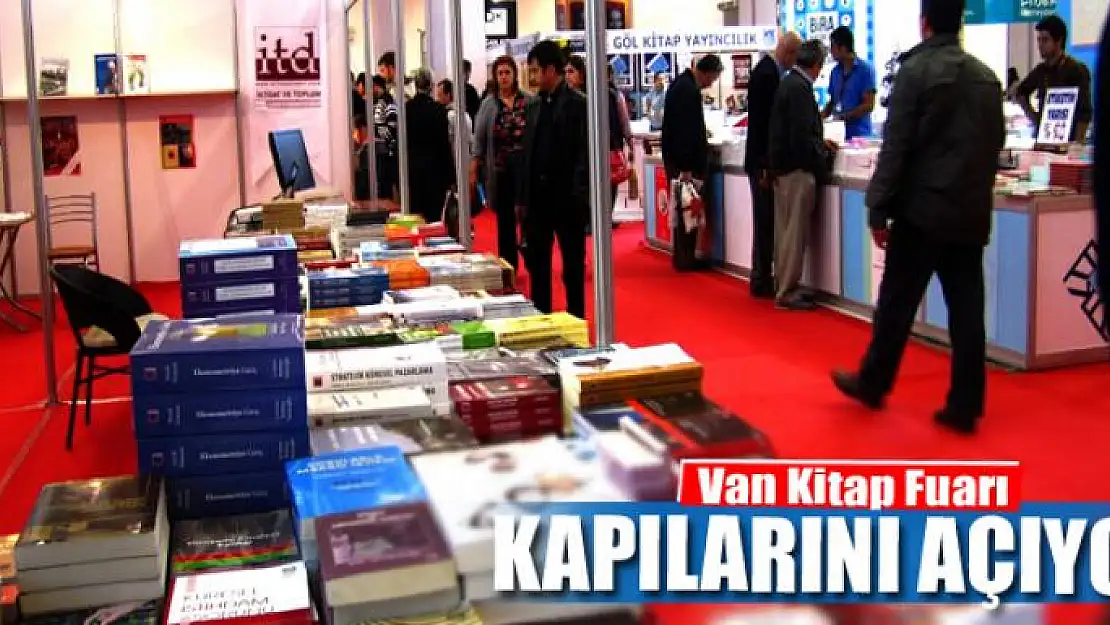 Van Kitap Fuarı kapılarını açıyor