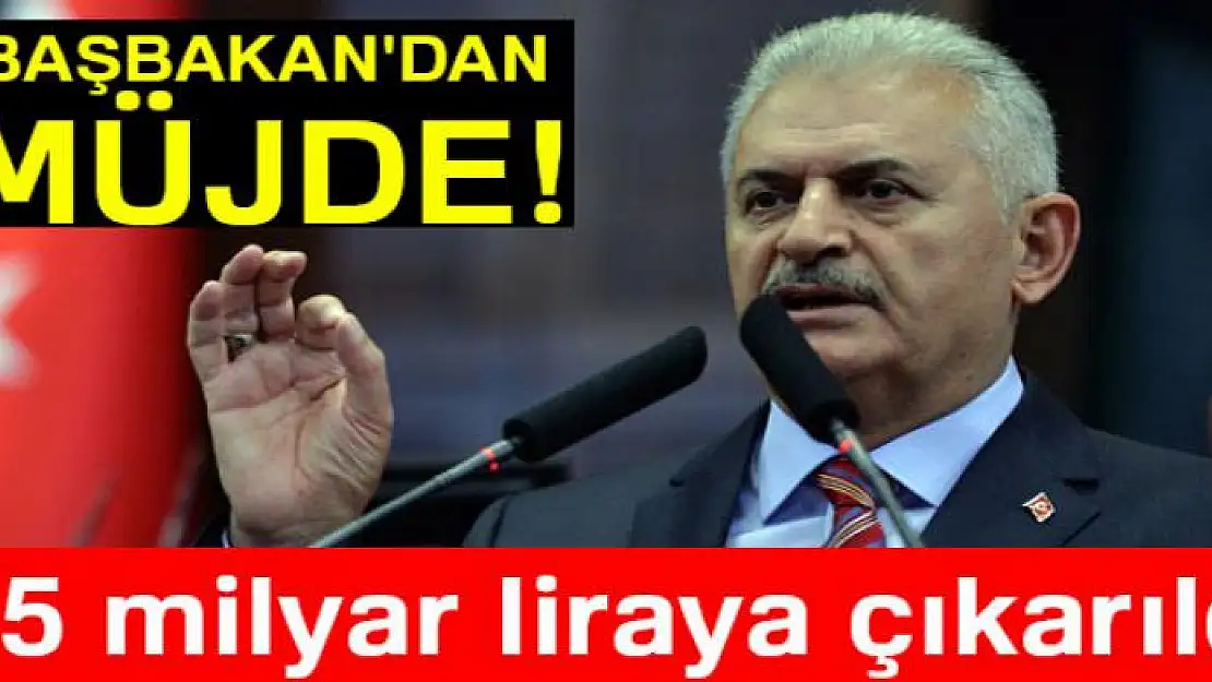 Başbakan Yıldırım'dan müjde! Nefes kredisi 7.5 milyar liraya çıkarıldı