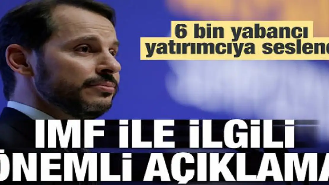 Bakan Albayrak yatırımcılarla ilk mesaj!