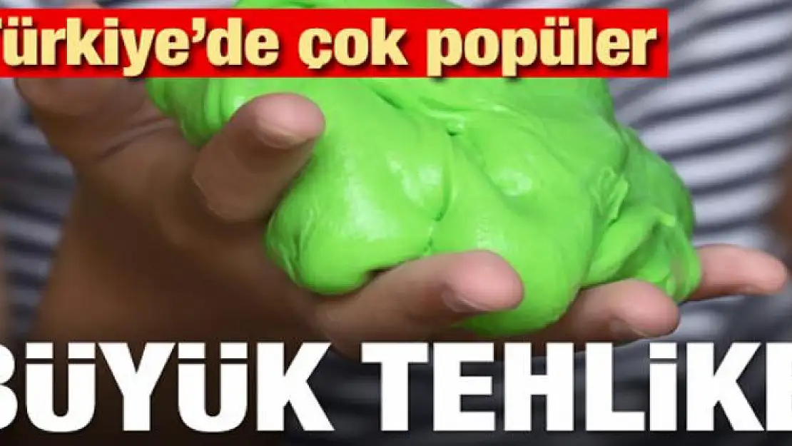 Slime hamurunda ürküten kimyasal