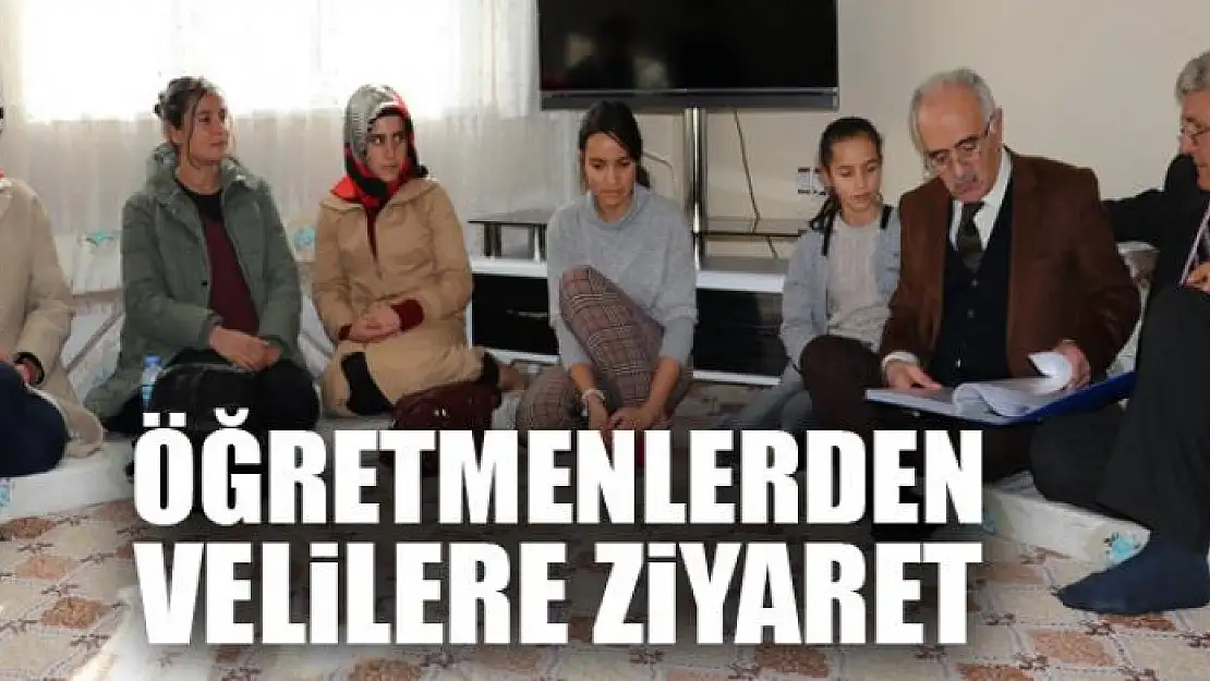 Öğretmenlerden velilere ziyaret