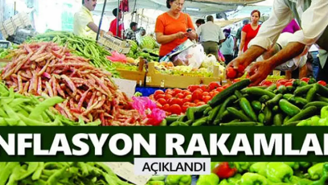 Enflasyon rakamları açıklandı