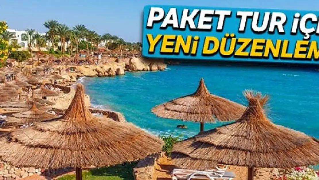 Paket tur için yeni düzenleme