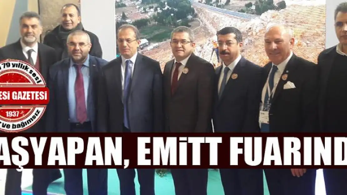 VALİ TAŞYAPAN, EMİTT FUARINDA