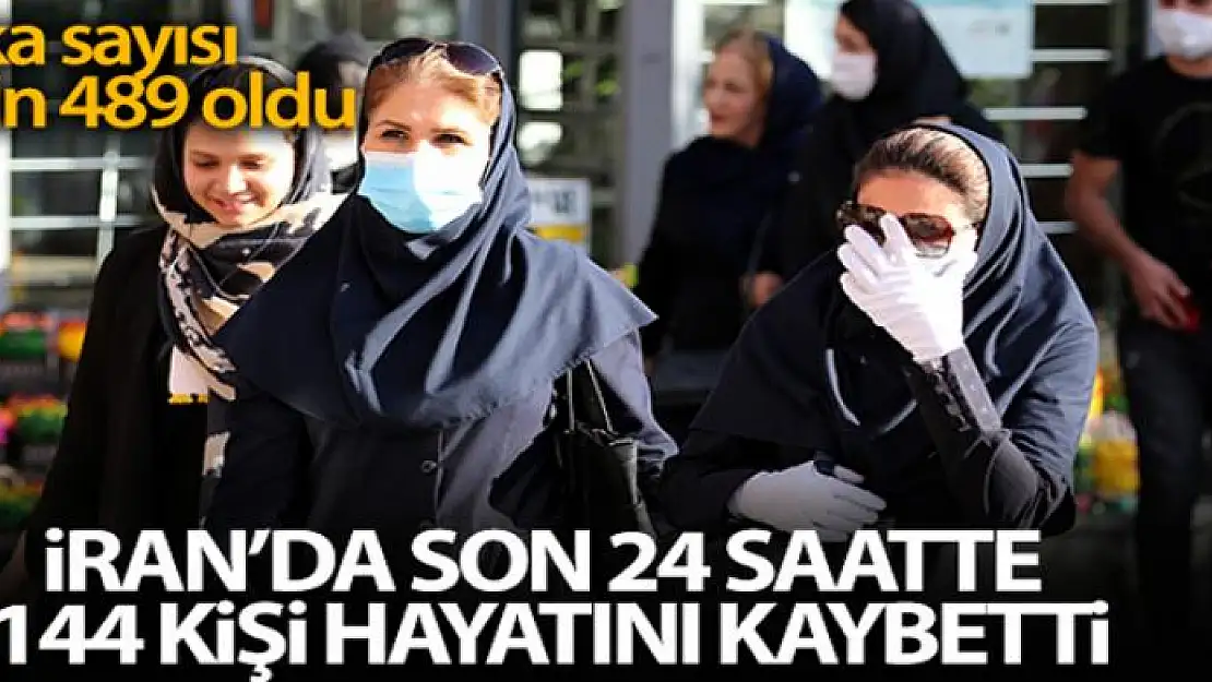 İran'da son 24 saatte 144 kişi korona virüsten öldü