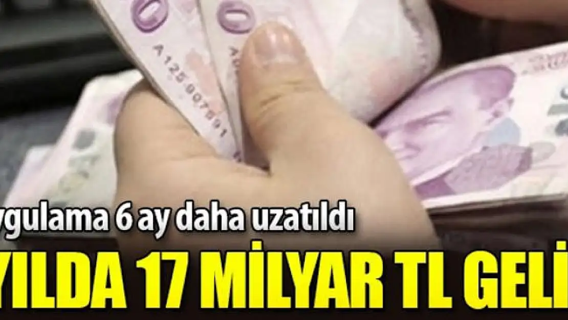 Varlık barışından 1 yılda 17 milyar TL geldi