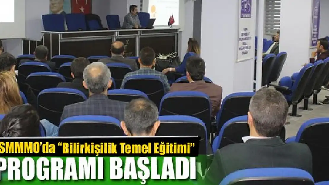 Van SMMMO'da 'Bilirkişilik Temel Eğitimi' programı 