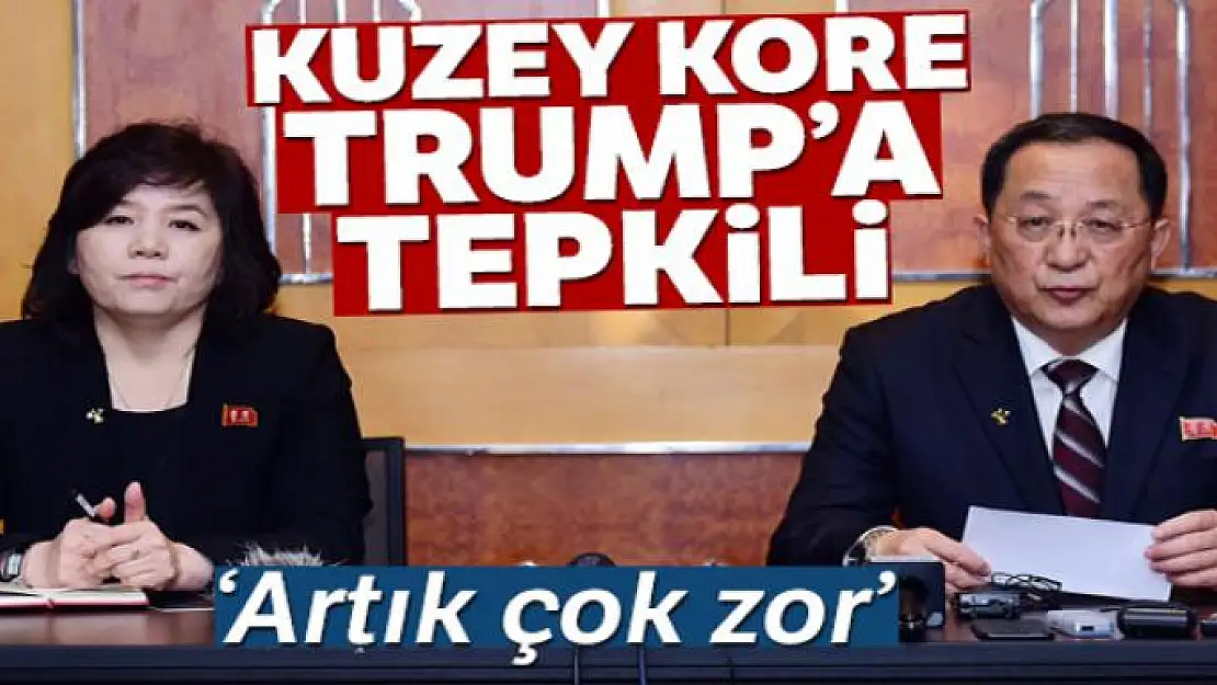 Kuzey Kore, Trump'a tepkili