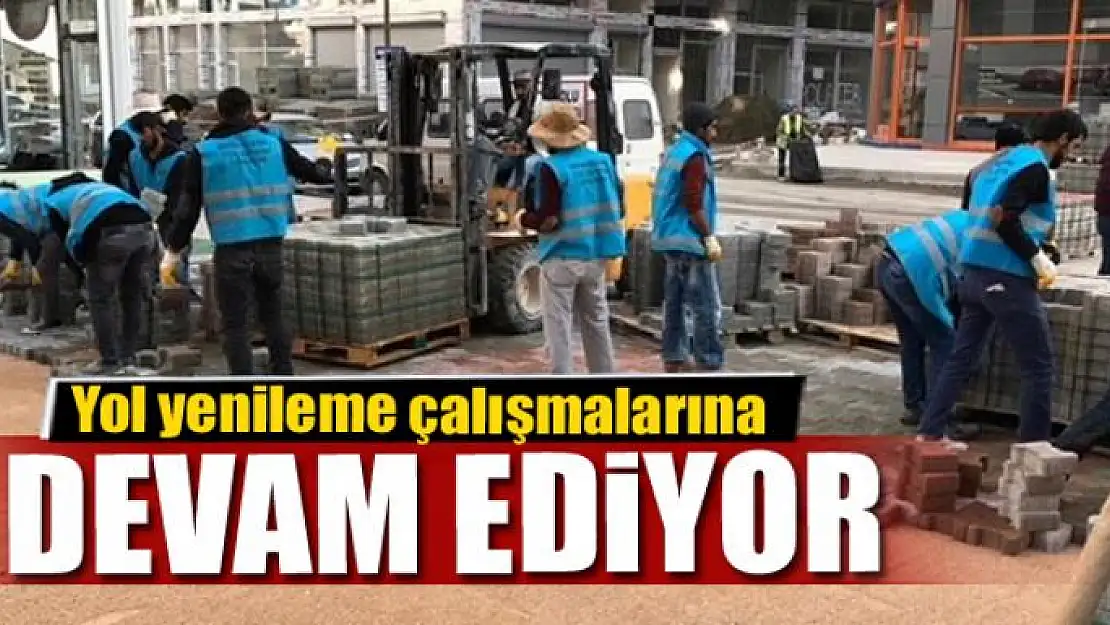 İpekyolu Belediyesi yol yenileme çalışmalarına devam ediyor