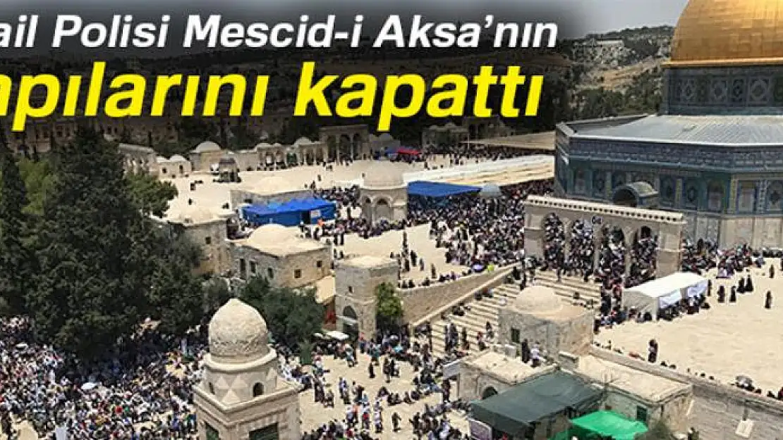 İsrail askerleri Mescid-i Aksa önünde bir Filistinliyi öldürdü