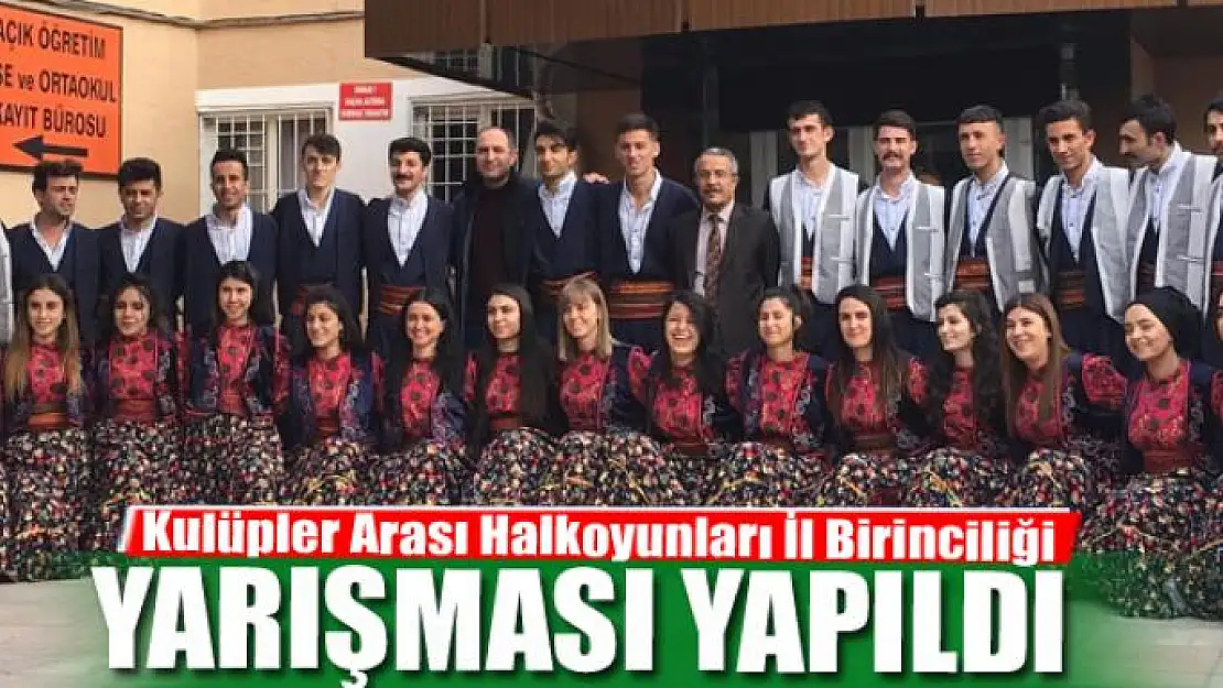 Van'da Kulüpler Arası Halkoyunları İl Birinciliği Yarışması 