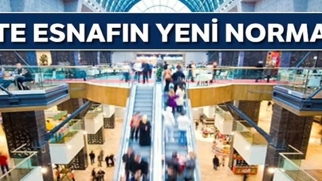 İşte esnafın yeni normali