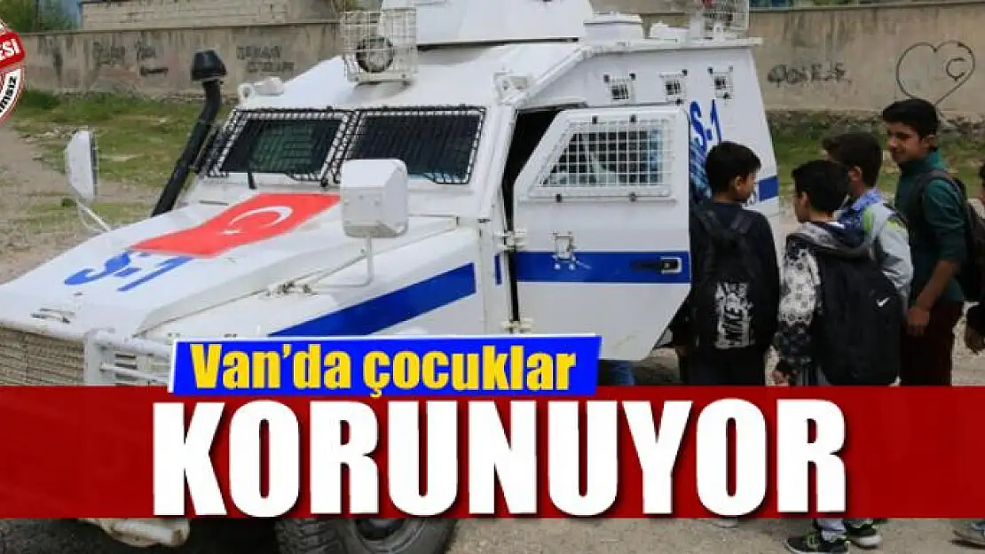 Van'da çocuklar korunuyor