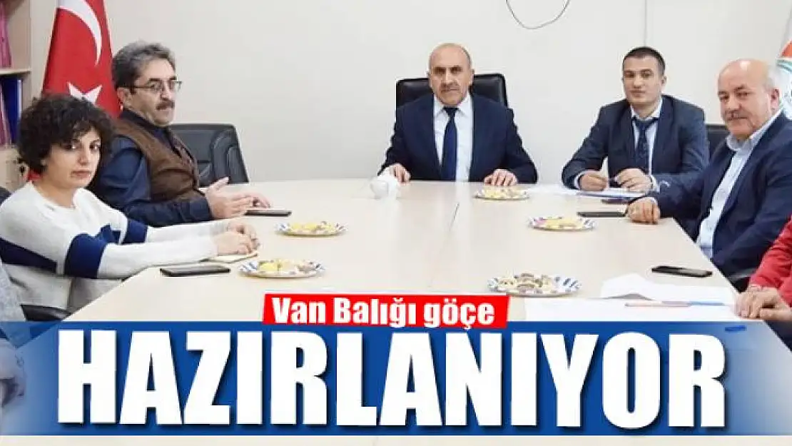 Van Balığı göçe hazırlanıyor