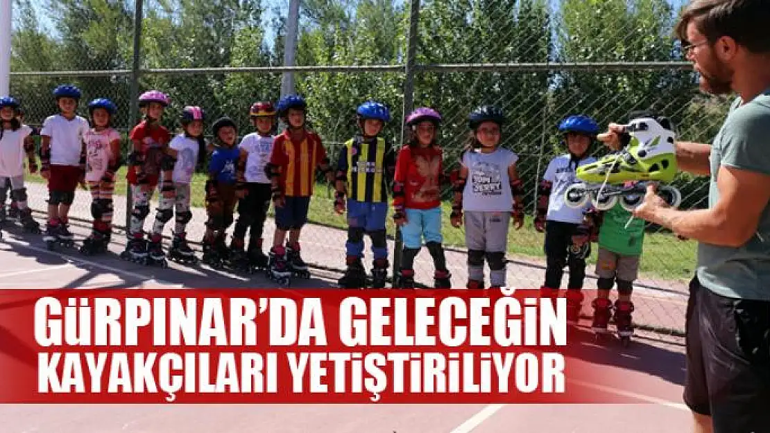 Gürpınar'da geleceğin kayakçıları yetiştiriliyor