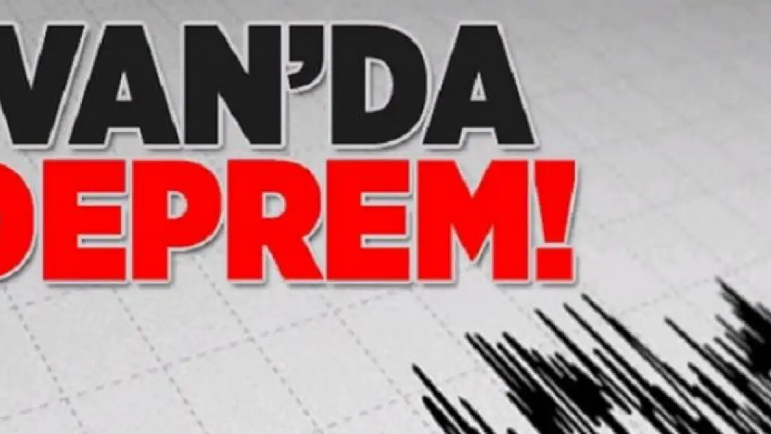 Van'da 3.7 büyüklüğünde deprem