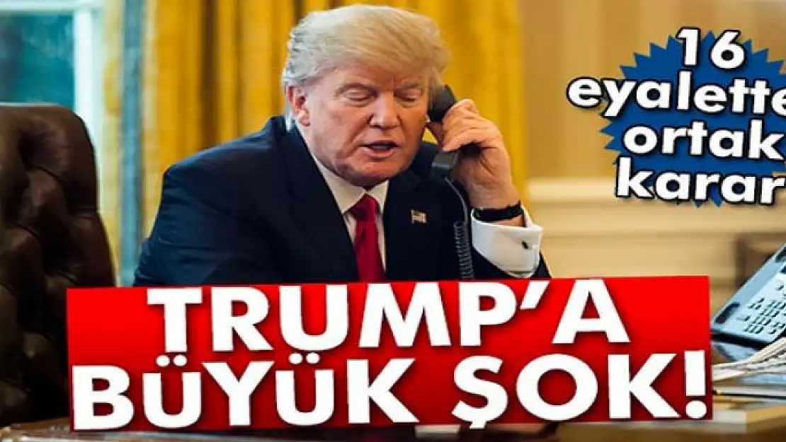 ABD'de 16 eyalet başsavcısı Trump'ı kınadı