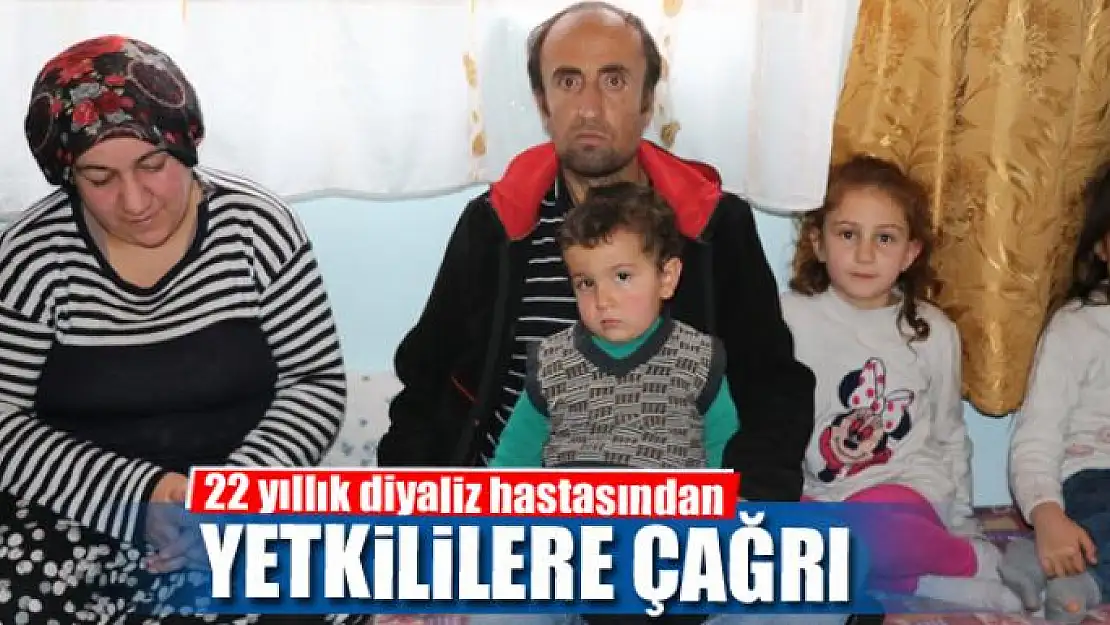 22 yıllık diyaliz hastası yetkililerden iş istedi