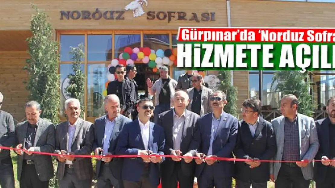 Gürpınar'da 'Norduz Sofrası' açıldı