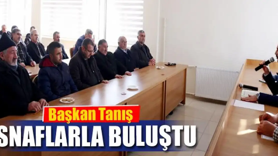 Başkan Tanış, Gürpınar esnafıyla buluştu