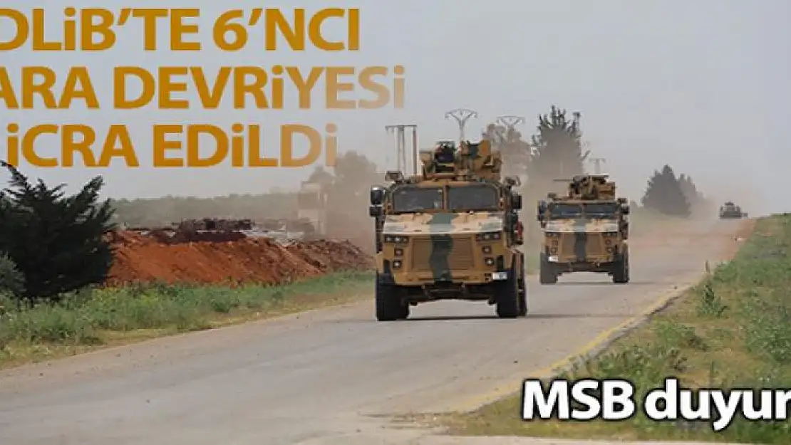 İdlib'de 6'ncı Türk-Rus Birleşik Kara Devriyesi icra edildi