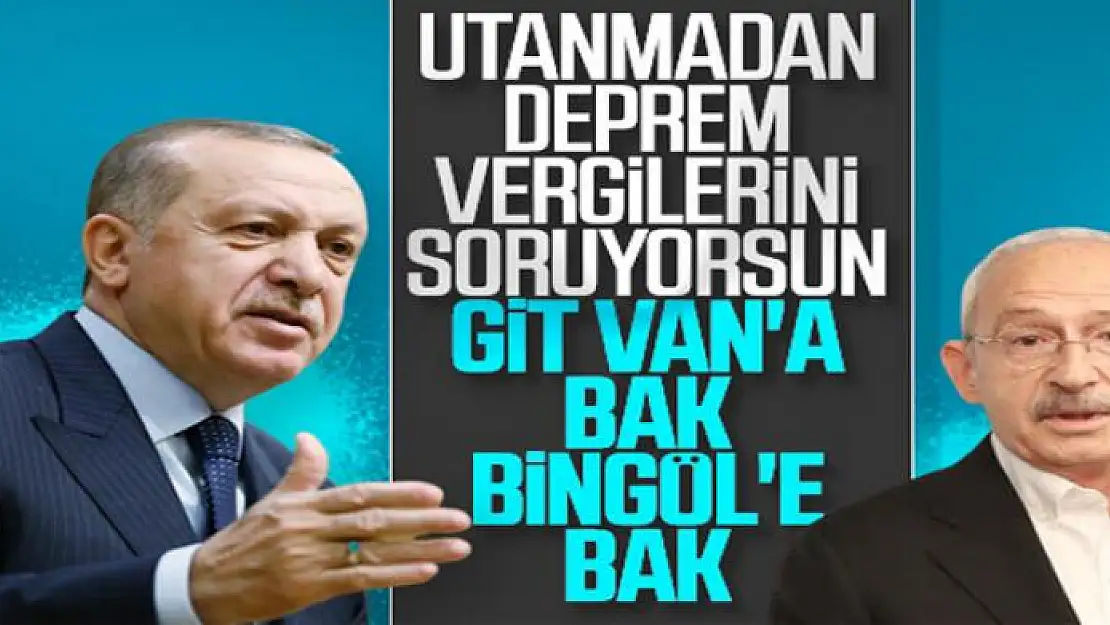 Erdoğan'dan Kılıçdaroğlu'na tepki