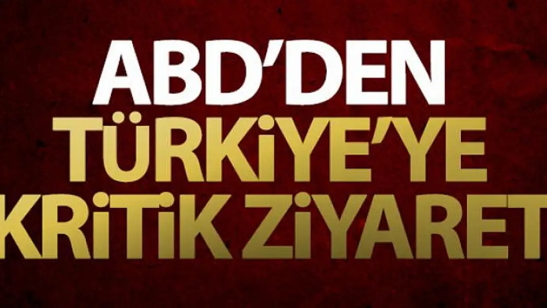 ABD'den iki isim birden Türkiye'ye geliyor