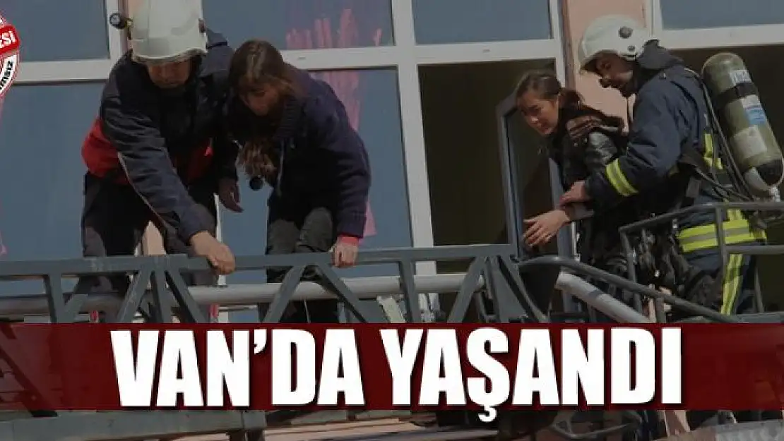 Van'da yaşandı