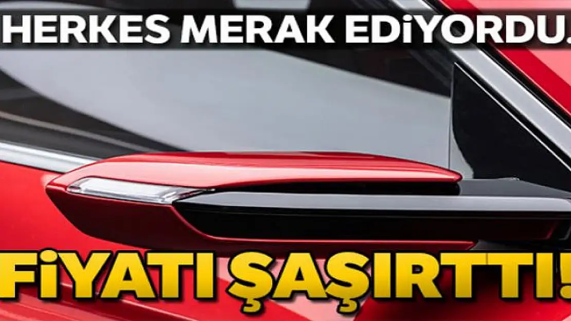 Herkes merak ediyordu... Fiyatı şaşırttı!