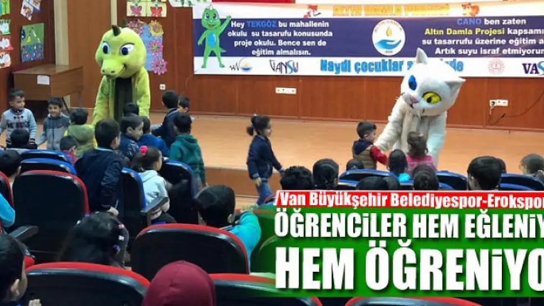 Öğrenciler hem eğleniyor hem öğreniyor