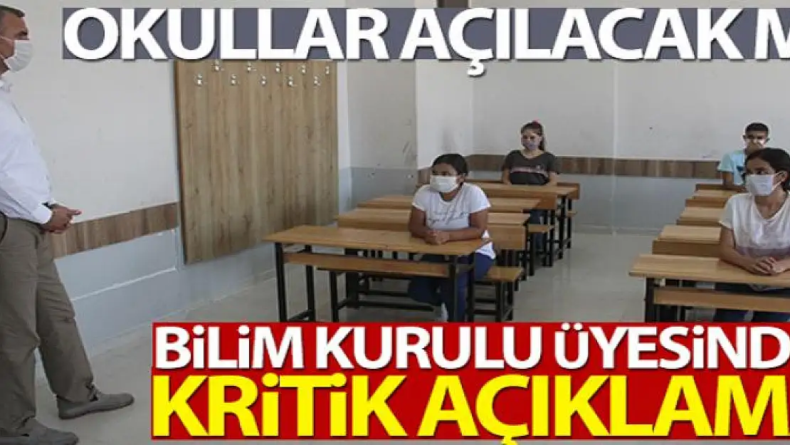 Bilim Kurulu Üyesi Prof. Dr. İlhan: 'Kimseyi risk altına atamayız açıkçası'