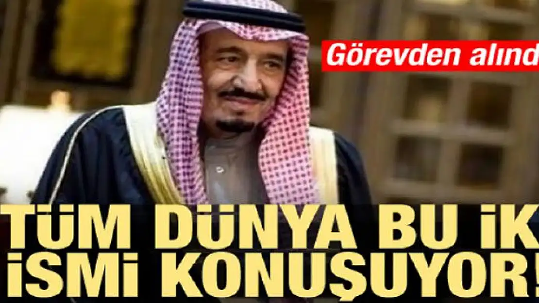 Tüm dünya bu iki ismi konuşuyor! Görevden alındılar