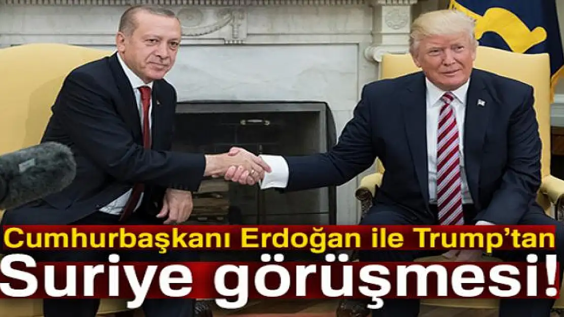 Cumhurbaşkanı Erdoğan, ABD Başkanı Trump ile telefonda görüştü!