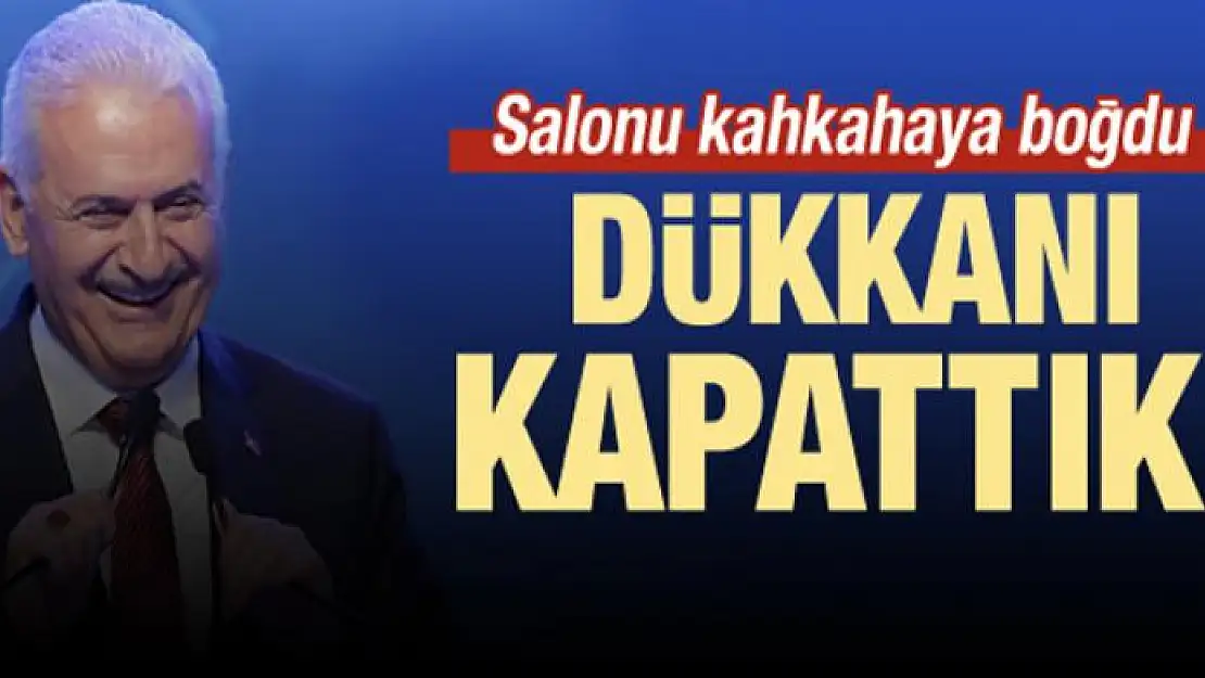 Tüm salon kahkahaya boğuldu: Dükkanı kapattık