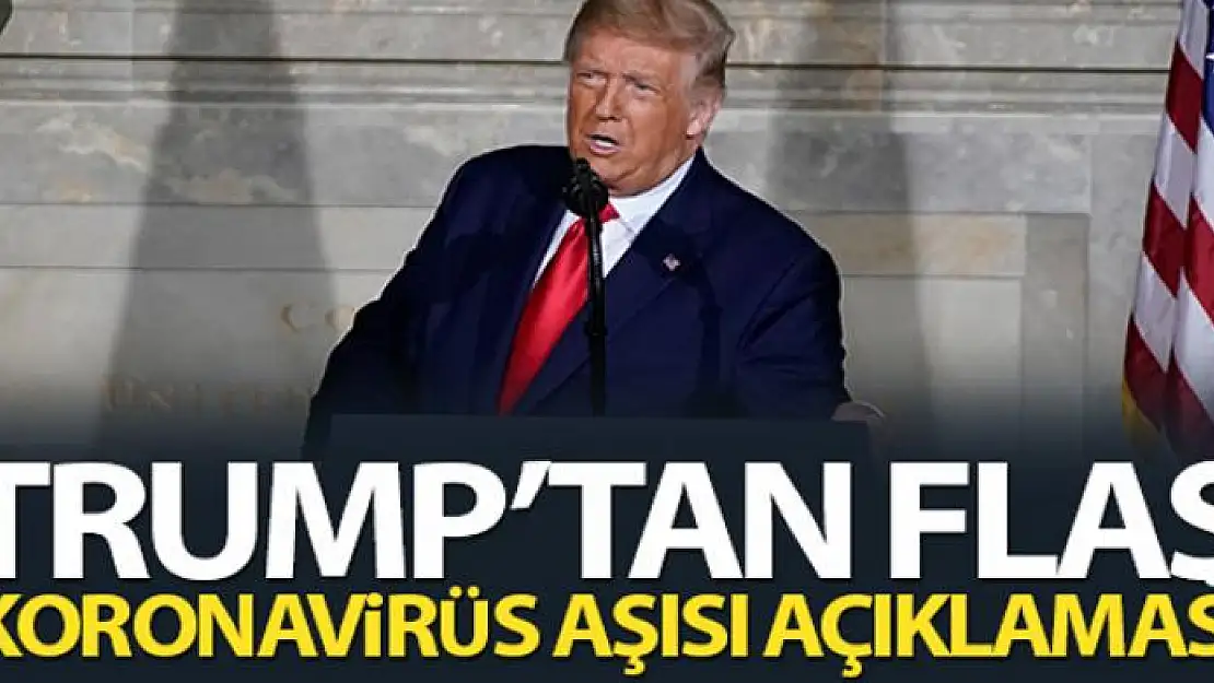 Trump: 'Covid-19 aşısı 2021 Nisan ayına kadar her Amerikalıya ulaşacak'