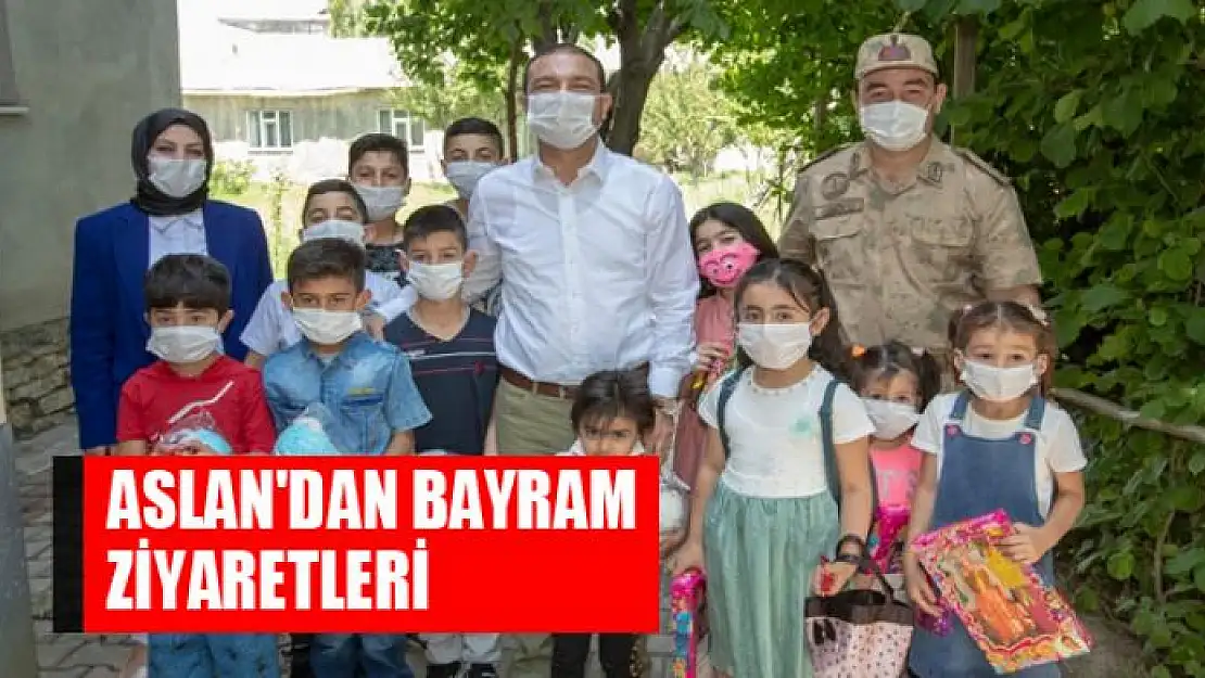 Başkan Vekili Aslan'dan bayram ziyaretleri