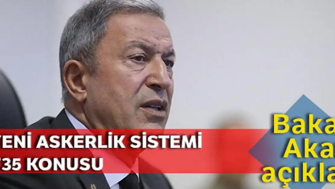 Bakan Akar: 'Yeni askerlik sistemiyle ilgili çalışmalar tamamlanmak üzere'