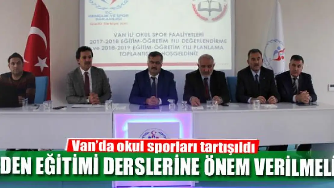 BEDEN EĞİTİMİ DERSLERİNE ÖNEM VERİLMELİ