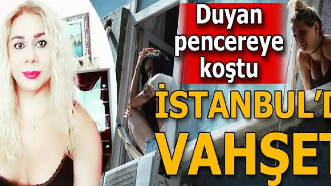 İstanbul'da kan donduran olay... Kapının önünde boğazını kesti!